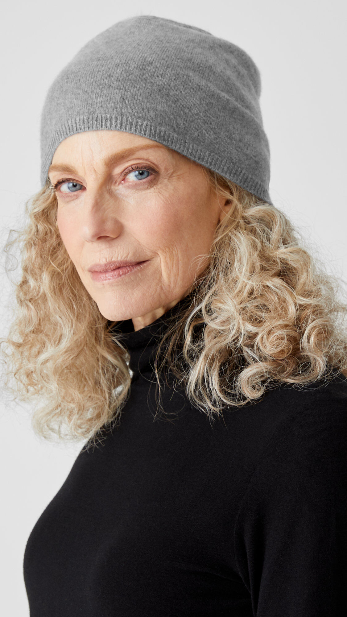 Lofty Recycled Cashmere Hat | EILEEN FISHER display picture 1