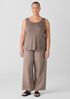 Organic Linen Jersey Scoop Neck Tank