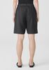 Garment-Dyed Organic Linen Shorts