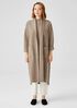 Lightweight Boiled Wool Long Vest in Responsible Wool