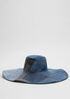 Waste No More Denim Wide Brim Hat