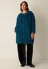 Fine Wool Alpaca Round Neck Coat