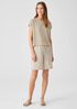 Organic Linen Delave Square Top