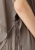 Sheer Silk Georgette Poncho