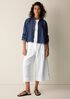 Organic Linen Pleated Culotte