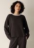 Waffle Cotton Blend Doubleknit Box-Top