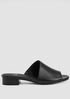 Quote Nappa Leather Slide Sandal