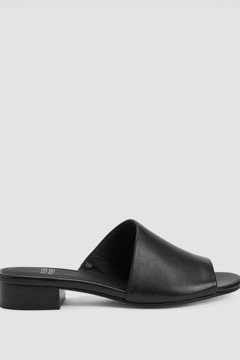 Quote Nappa Leather Slide Sandal Quote Nappa Leather Slide Sandal