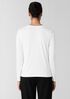 Organic Pima Cotton Jersey Long-Sleeve Tee