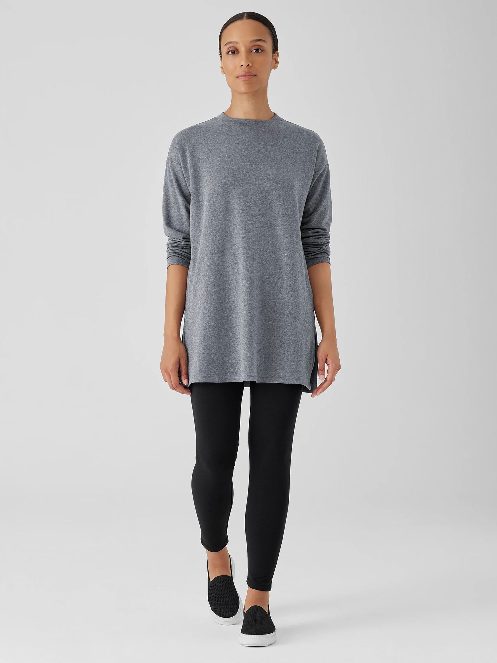 Cozy Brushed Terry Hug High-Waisted Leggings