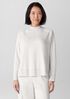 Cozy Brushed Terry Hug Mock Neck Top