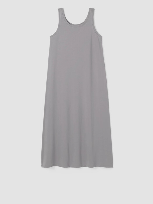 Pima Cotton Stretch Jersey Tank Dress