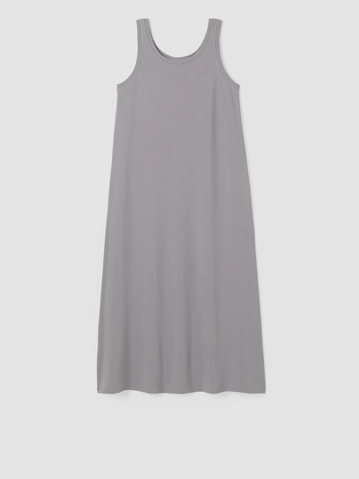Organic Pima Cotton Stretch Jersey Tank Dress