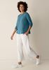 Organic Linen Jersey Long-Sleeve Tee