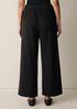 Garment-Dyed Organic Cotton Terry Wide-Leg Pant