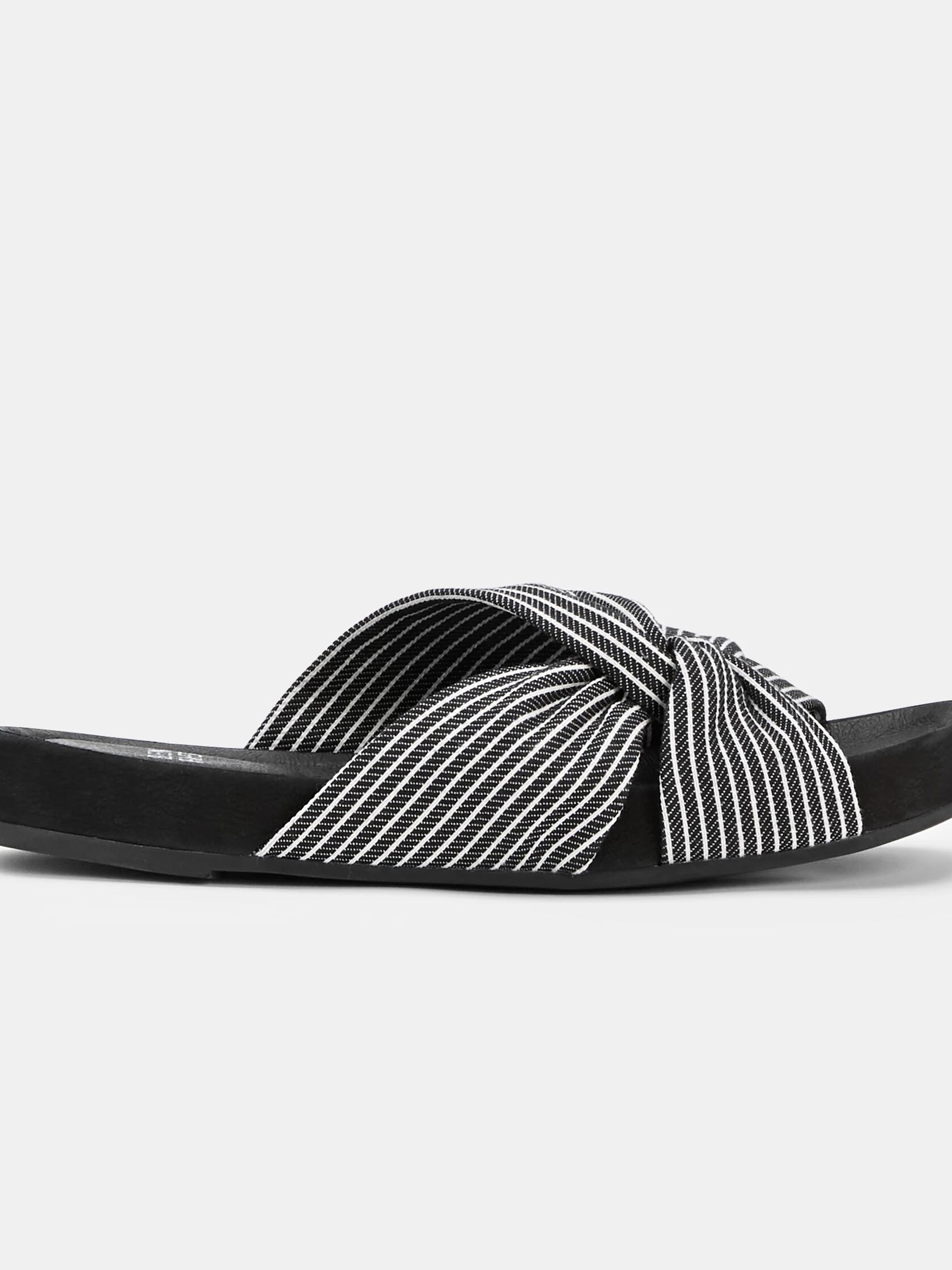 Pal Canvas Stripe Slide