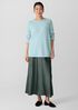 Textured Satin Slip Skirt