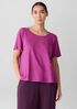 Organic Cotton Slubby Jersey Pocket Tee