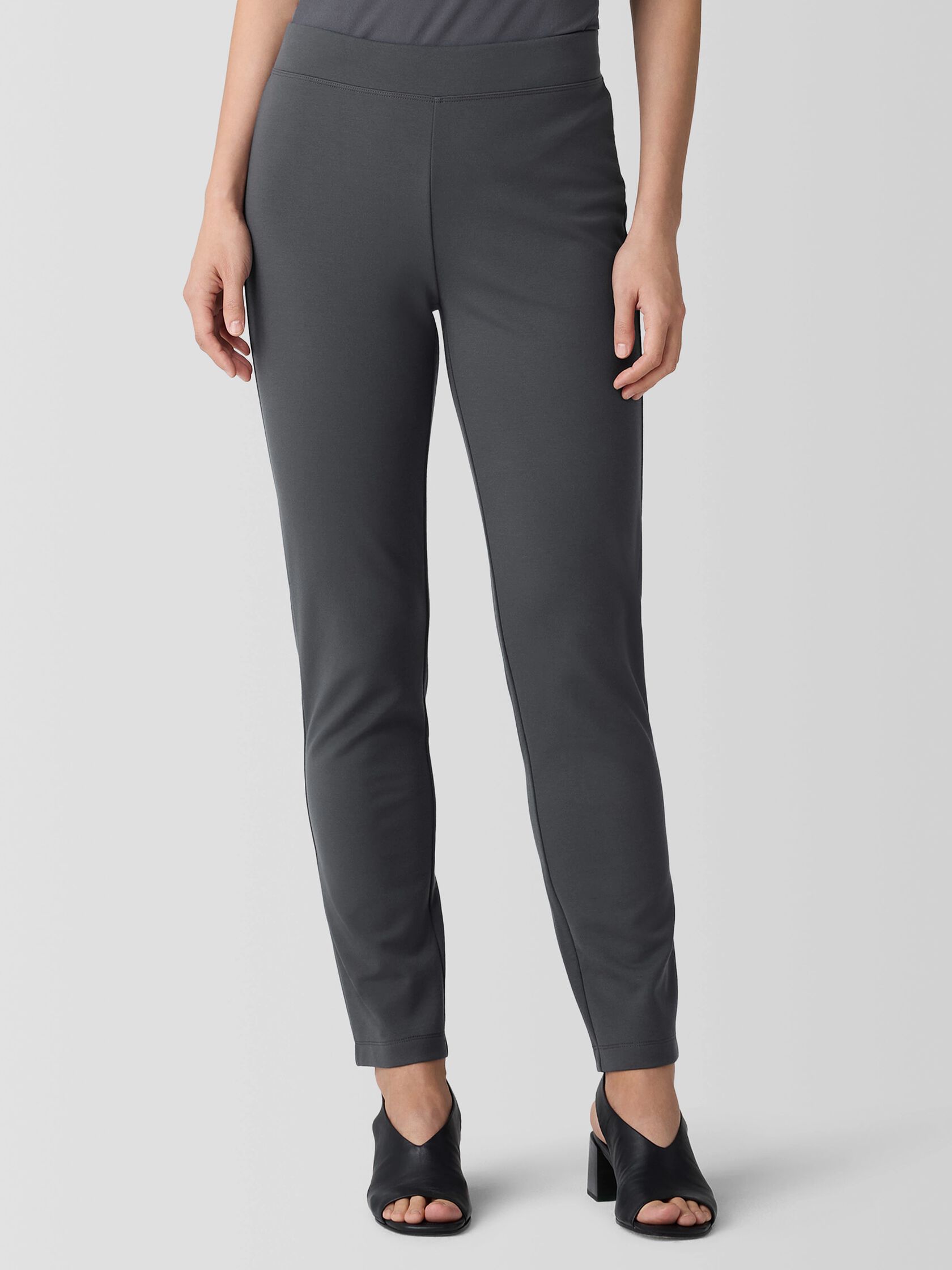 Washable Flex Ponte Slim Pant
