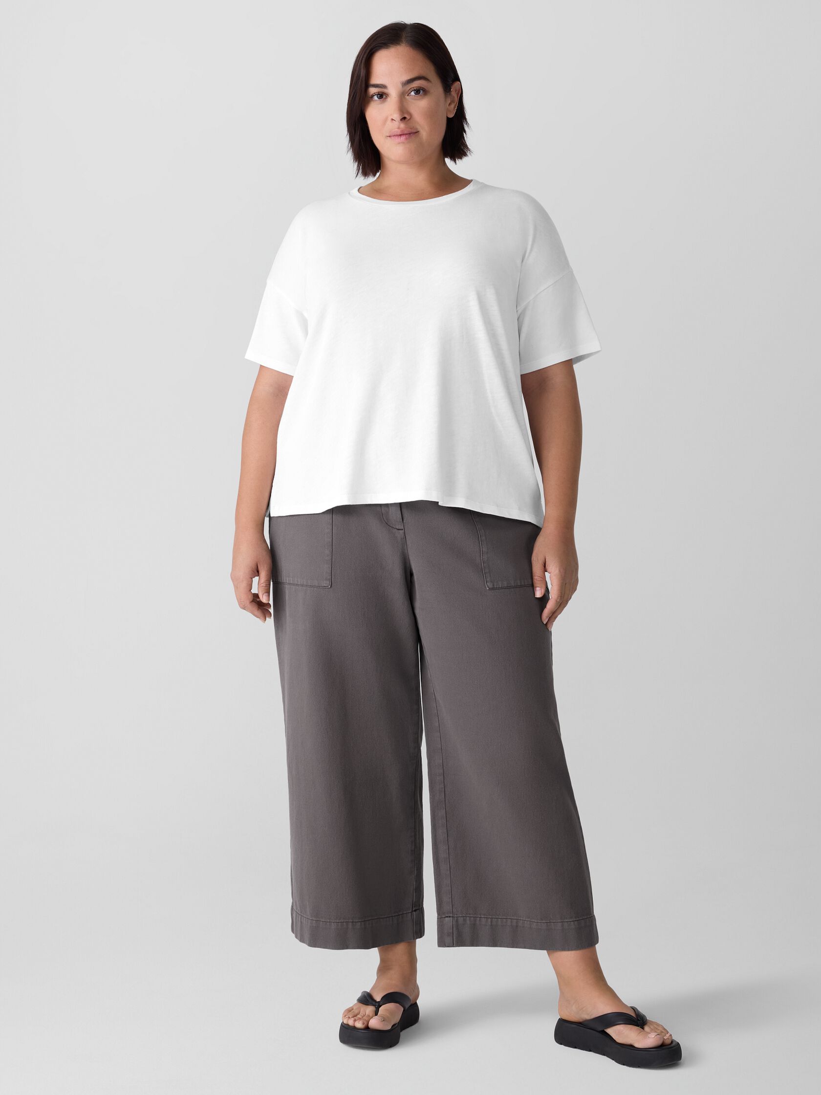 Cozy Organic Cotton Slub Tee