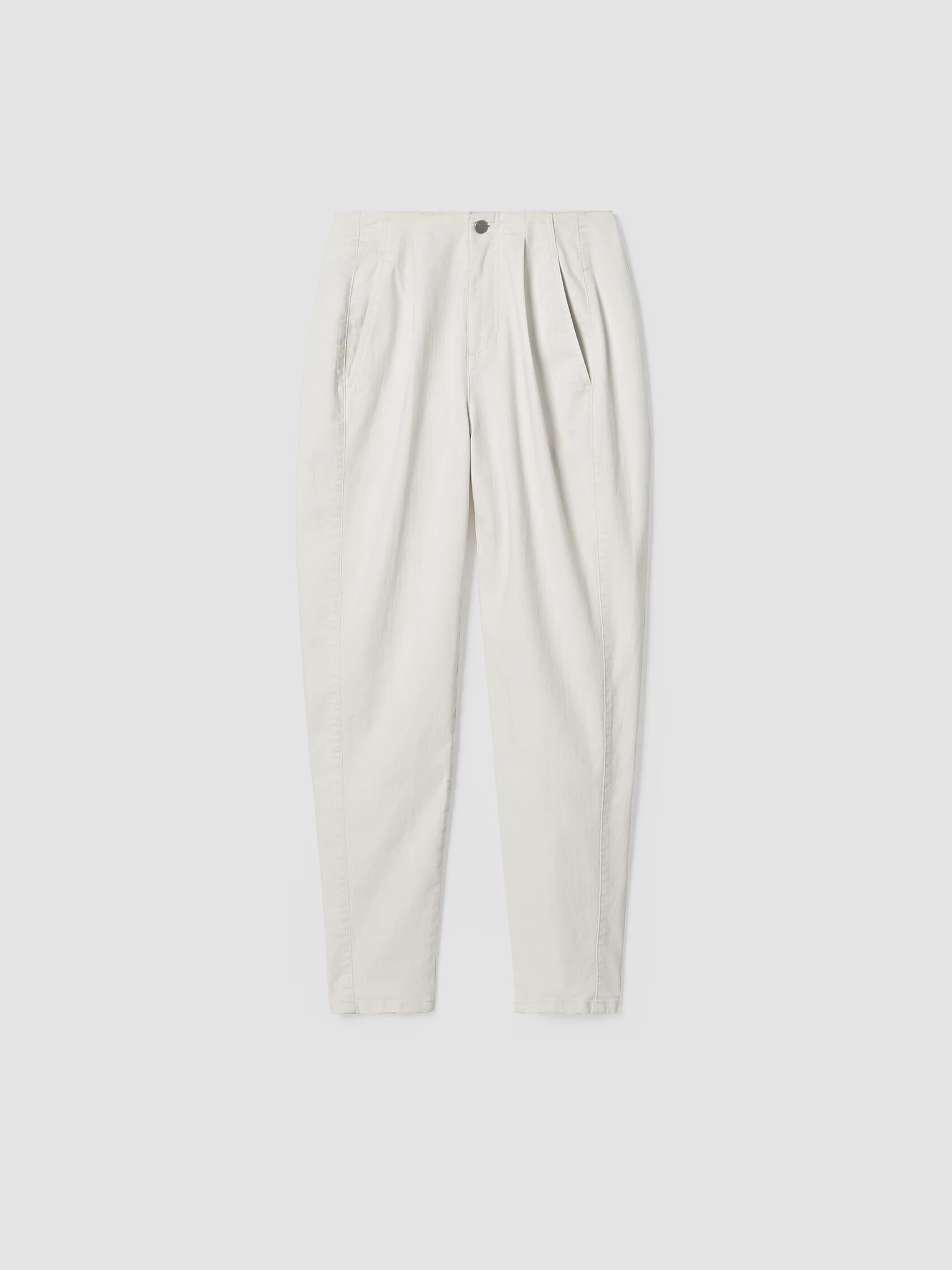 Undyed Organic Cotton Denim Tapered Pant