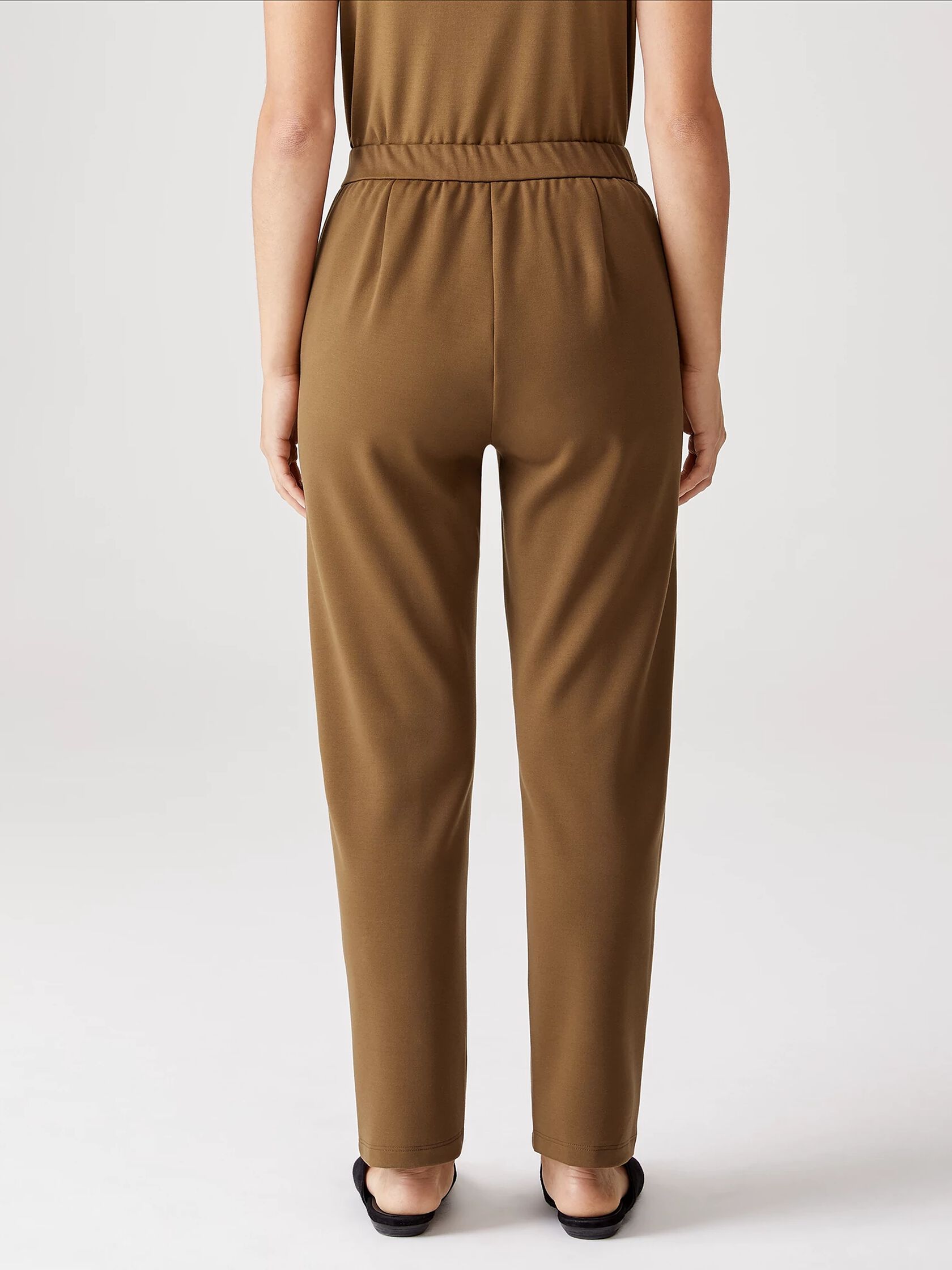 Flex Ponte Slouchy Ankle Pant