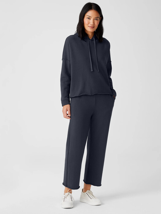 Organic Cotton French Terry Hooded Top