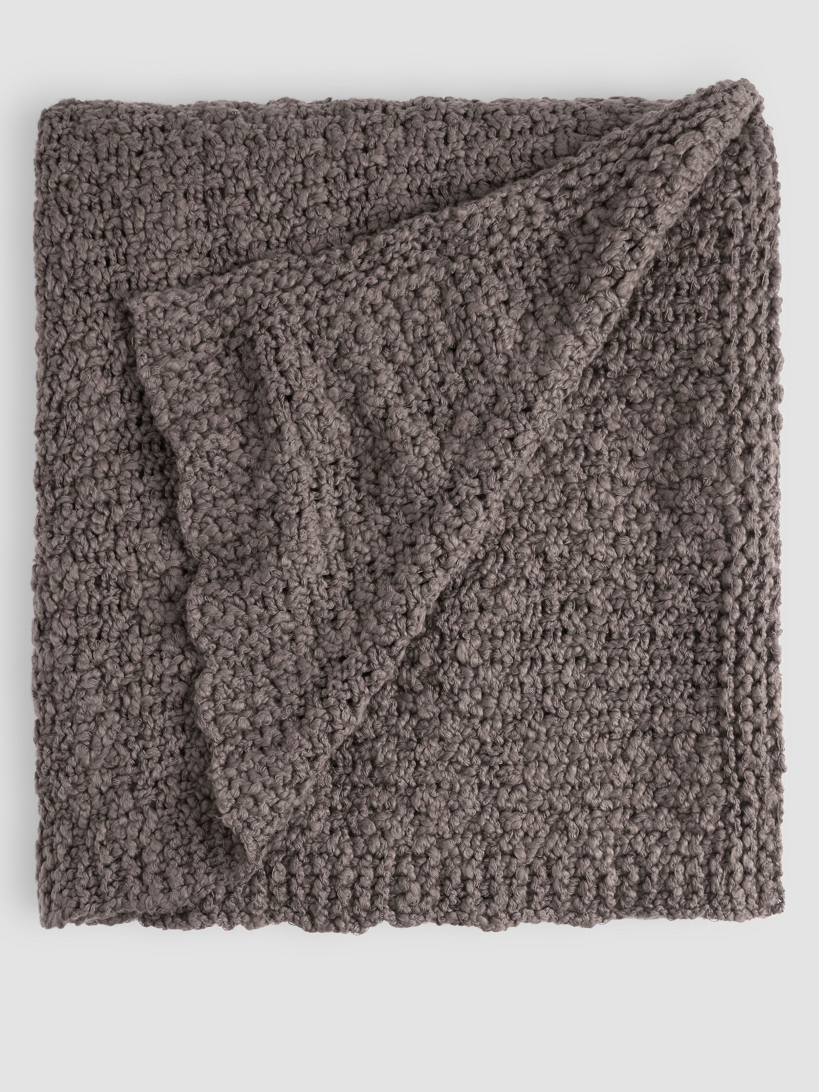 Peruvian Organic Cotton Lofty Slub Throw
