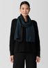 Hand-Dyed Abstract Silk Scarf