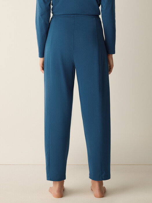 Organic Cotton Interlock Lantern Sleep Pant