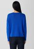 Organic Linen Cotton Cord Crew Neck Top