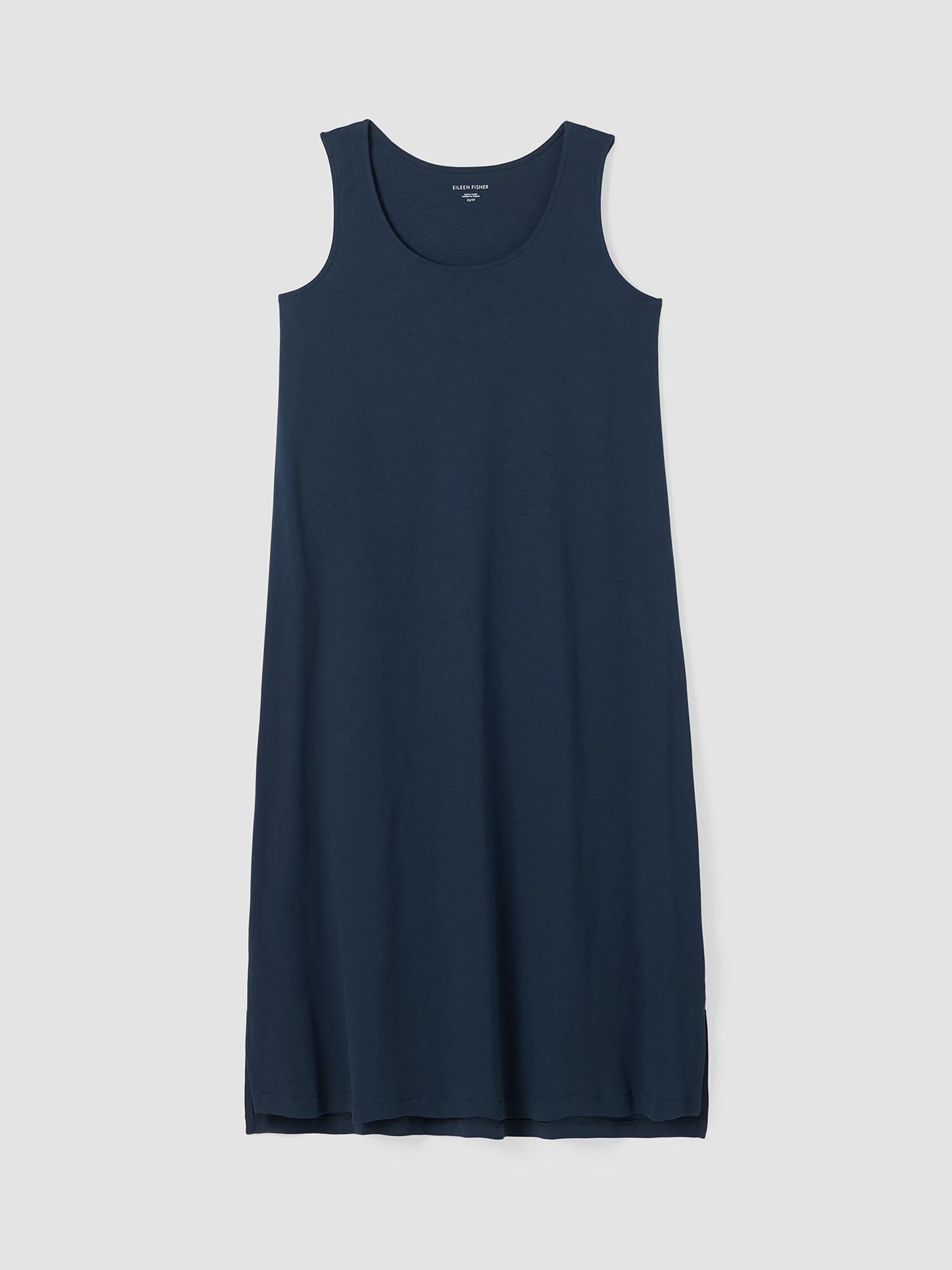 Cozy Organic Cotton Interlock Tank Dress