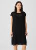 Sheer Silk Georgette Layered Dress