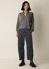 Brushed Organic Cotton Arch Pant