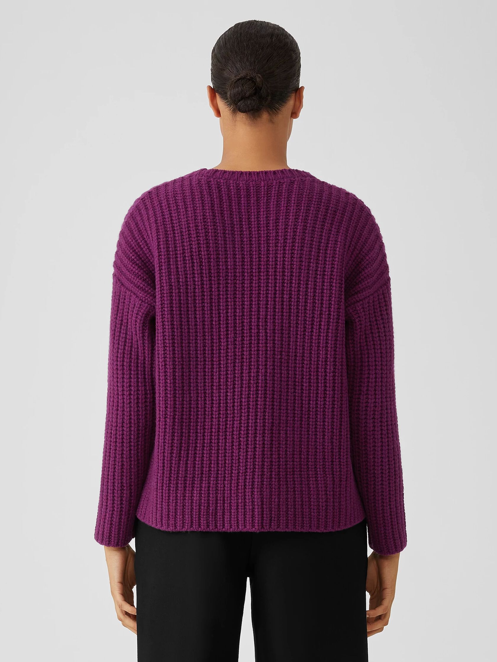 Recycled Cashmere Wool Box-Top