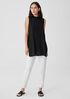 Washable Stretch Crepe Slim Pant