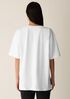 Pima Cotton Stretch Jersey Crew Neck Long Top