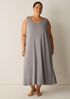 Organic Cotton Rib Tank Sleep Dress