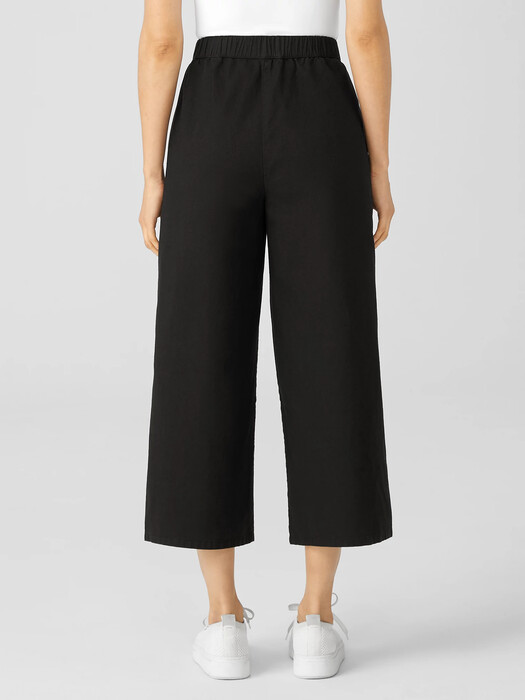 Organic Cotton Hemp Stretch Wide-Leg Pant