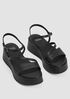Dae Leather Wedge Sandal