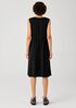Fine Jersey Sleeveless Tie Dress