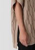Peruvian Organic Cotton Alpaca Poncho