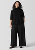 Felted Wool Jersey Wide-Leg Pant in Regenerative Wool