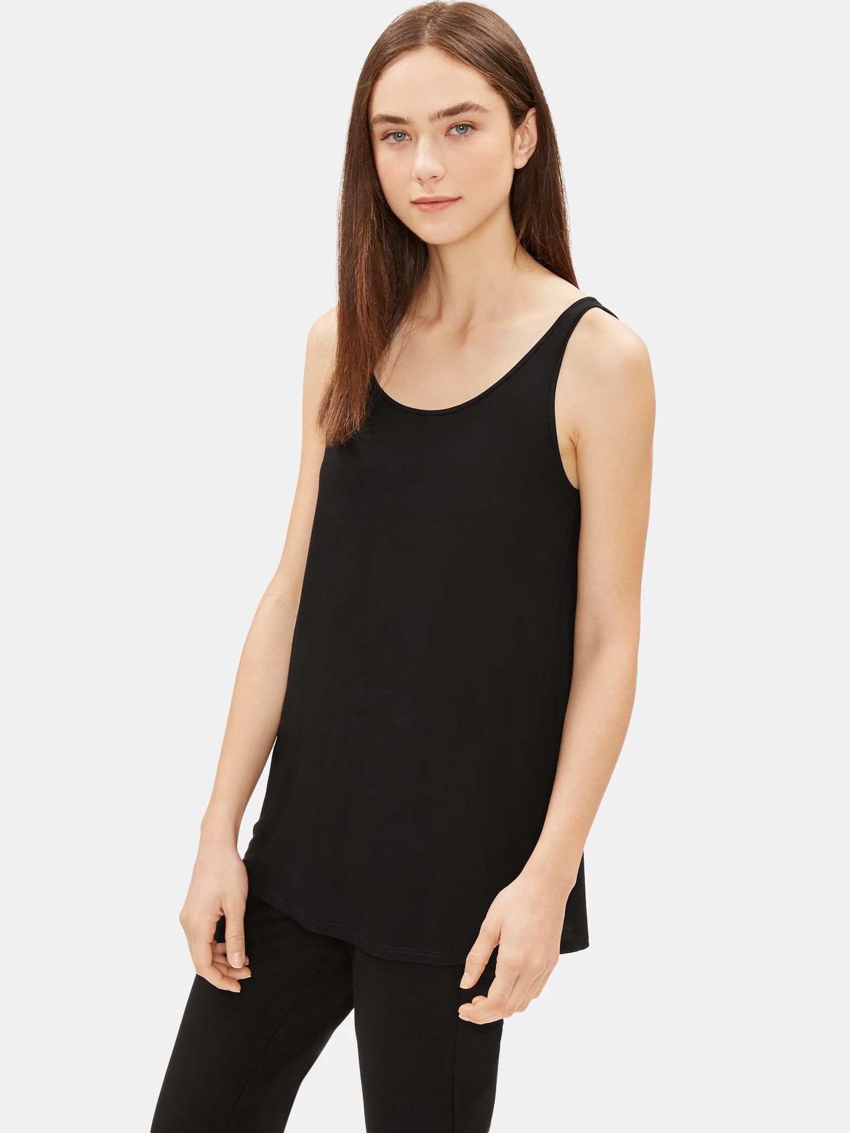 System Lightweight Viscose Jersey Tunic