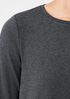 Fine Jersey Crew Neck Top