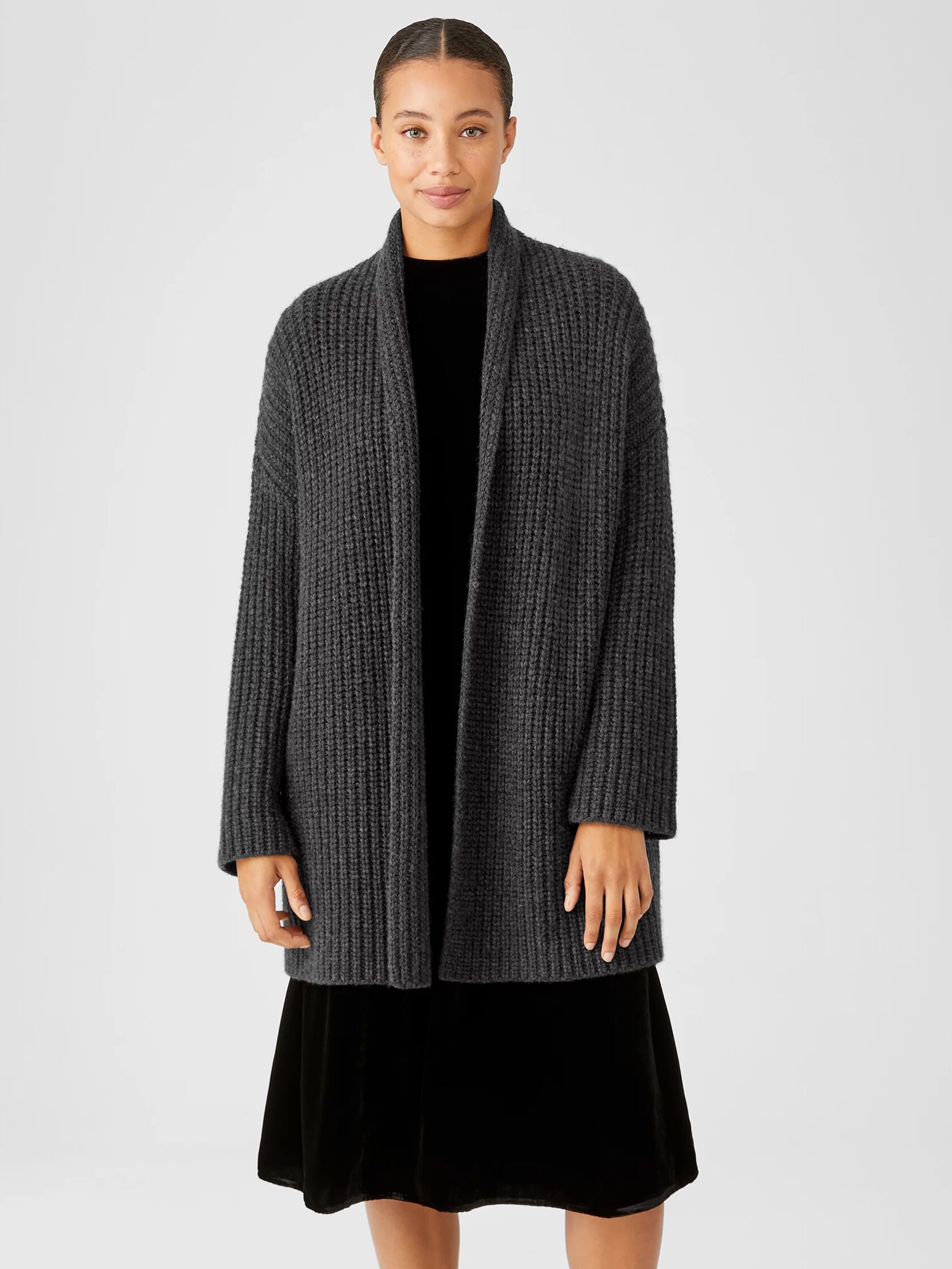 Lofty Recycled Cashmere Cardigan