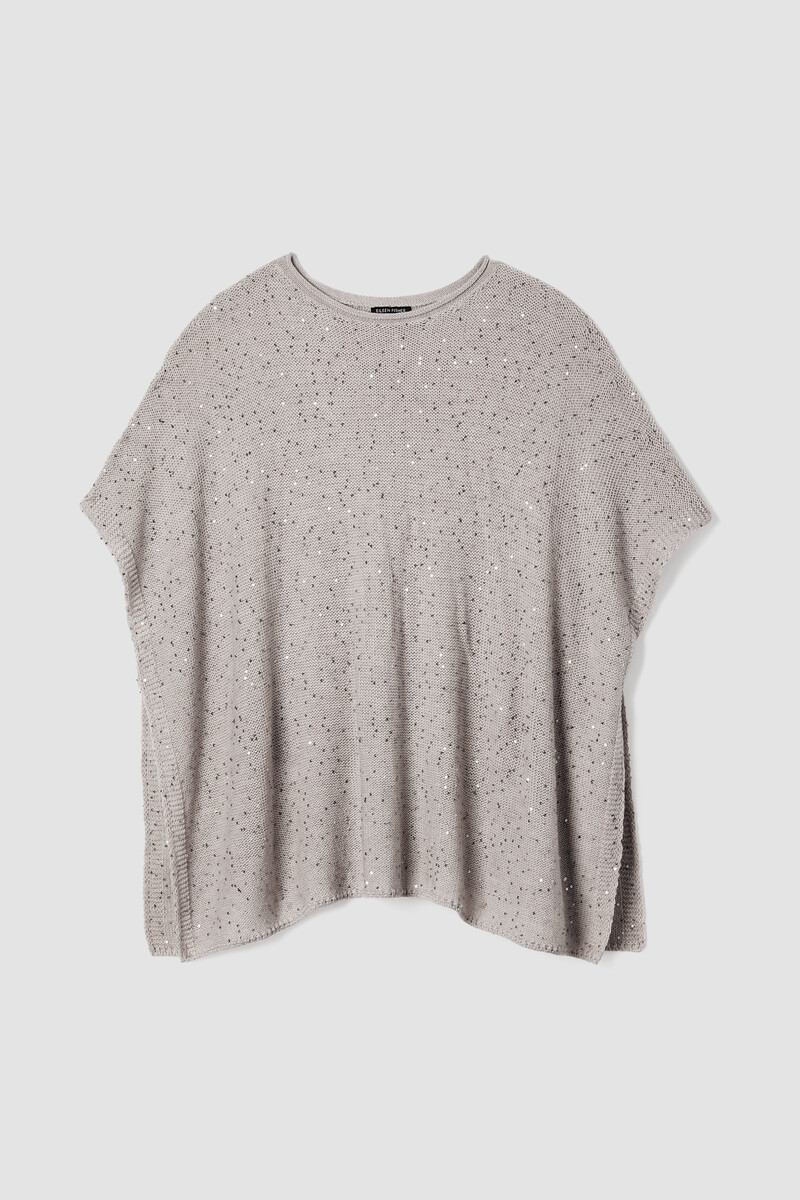 Merino Sequin Poncho Merino Sequin Poncho