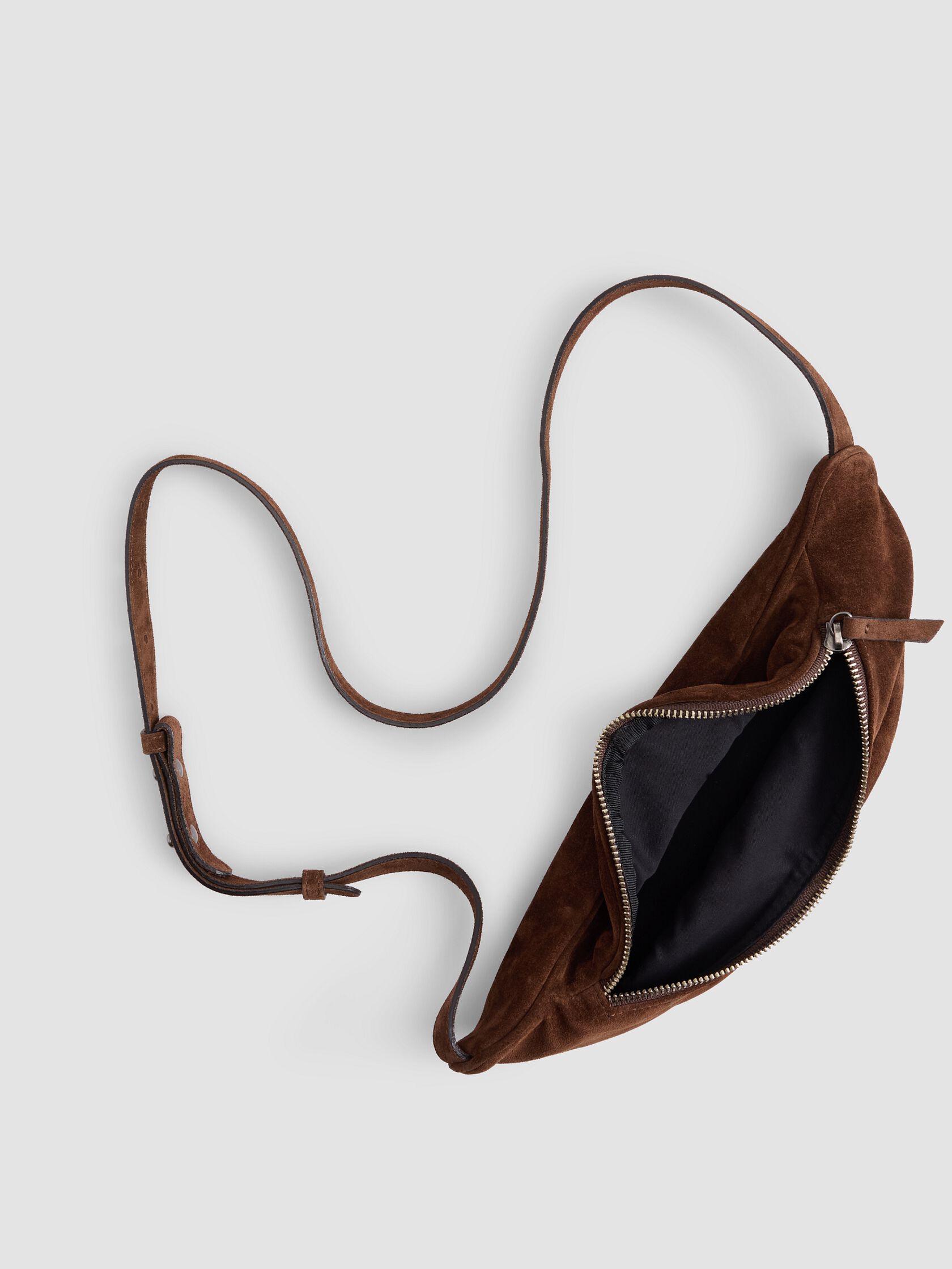 Italian Suede Belt Bag