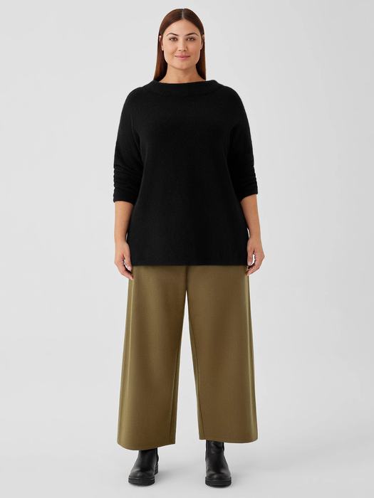 Cashmere Silk Bliss Funnel Neck Top