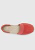 Lady Tumbled Nubuck Espadrille
